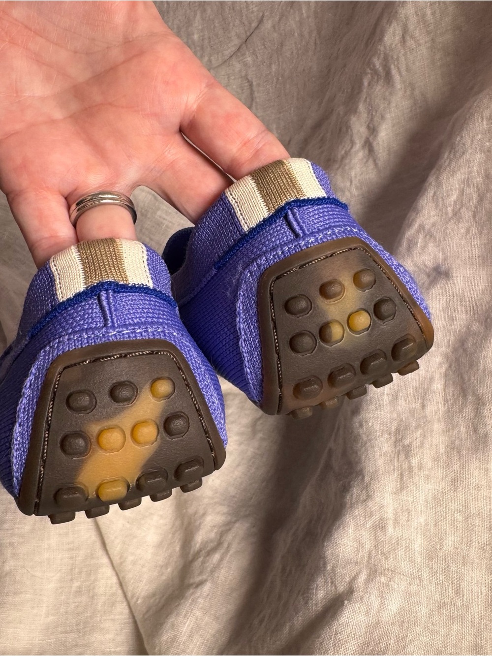 Rothy’s Women’s Periwinkle Drivers - Picture 3 of 8